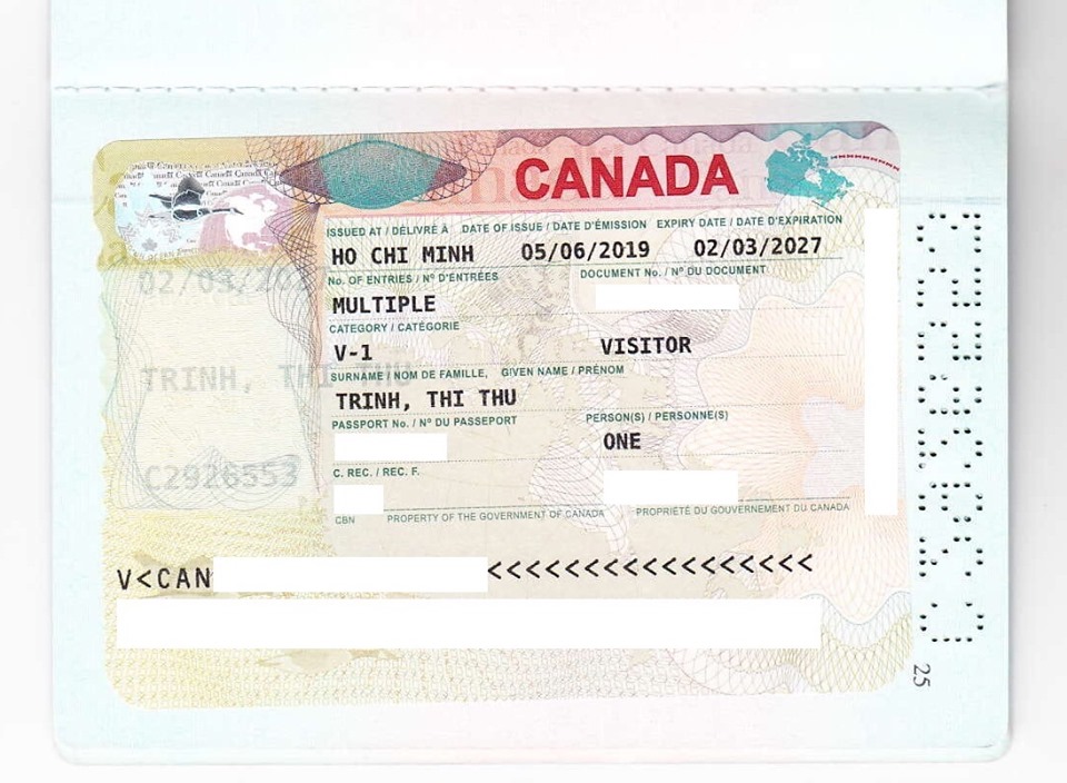 Visa du lịch thăm thân Canada: Sunshine Vietnam xin chúc mừng Chị Trịnh Thị Thu đã được cấp Visa du lịch thăm thân CANADA.