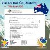 VISA DU HỌC ÚC: SUNSHINE VIETNAM CHÚC MỪNG EM NGUYỄN THẾ HƯNG ĐÃ CHUYỂN ĐỔI THÀNH CÔNG TỪ VISA DU LỊCH SANG VISA DU HỌC DÀI HẠN TẠI ÚC